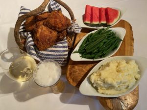 Organic French Fried Chicken Dinner