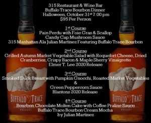 Buffalo Trace Dinner